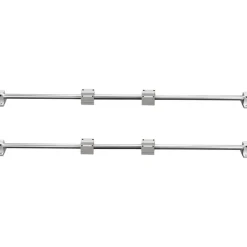 VEVOR Linear Motion Kit, SFC16 1000mm, Includes 2 Rails of 39.4 inches, 4 SC16 Carriage Blocks, and 4 Support Brackets, Ideal for CNC and Automation Projects