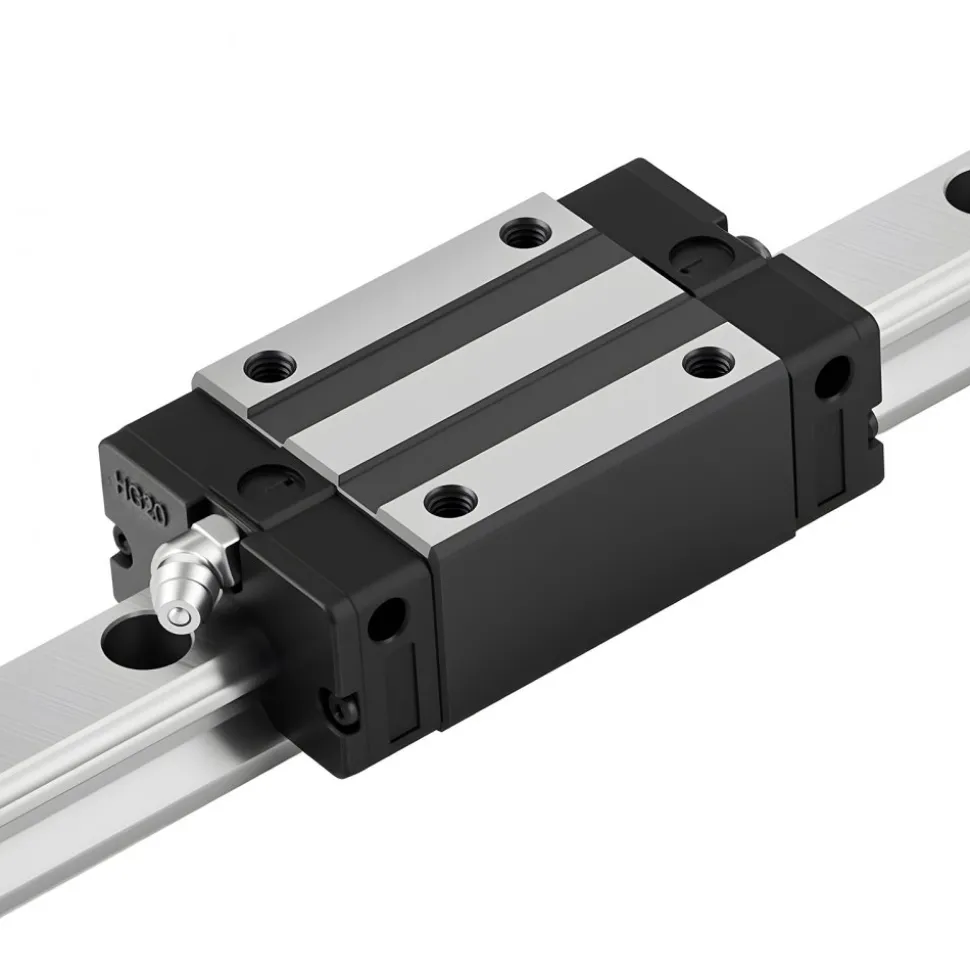 VEVOR Linear Rail Guide Kit, HGR20, 2Pcs 2000 mm (78.74 inch) Linear Motion Rails and 4Pcs Bearing Slide Blocks, Anti Rust and High Precision Kit, for DIY, CNC Routers, Lathes, Mills, 3D Printers
