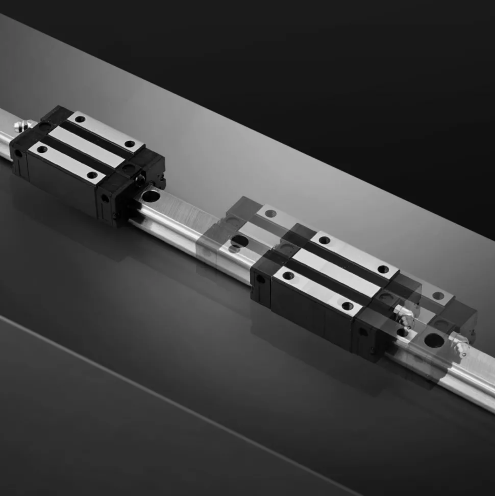 VEVOR Linear Rail Guide Kit, HGR20, 2Pcs 2000 mm (78.74 inch) Linear Motion Rails and 4Pcs Bearing Slide Blocks, Anti Rust and High Precision Kit, for DIY, CNC Routers, Lathes, Mills, 3D Printers