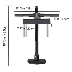 VEVOR Liner Puller Cylinder Liner Puller, Diesel Engines Liner Puller Tool, Both Dry-Type and Wet-Type Fit Diameter of 75 mm-138 mm, Universal Cylinder Liner Puller Tool Set for Auto Repair