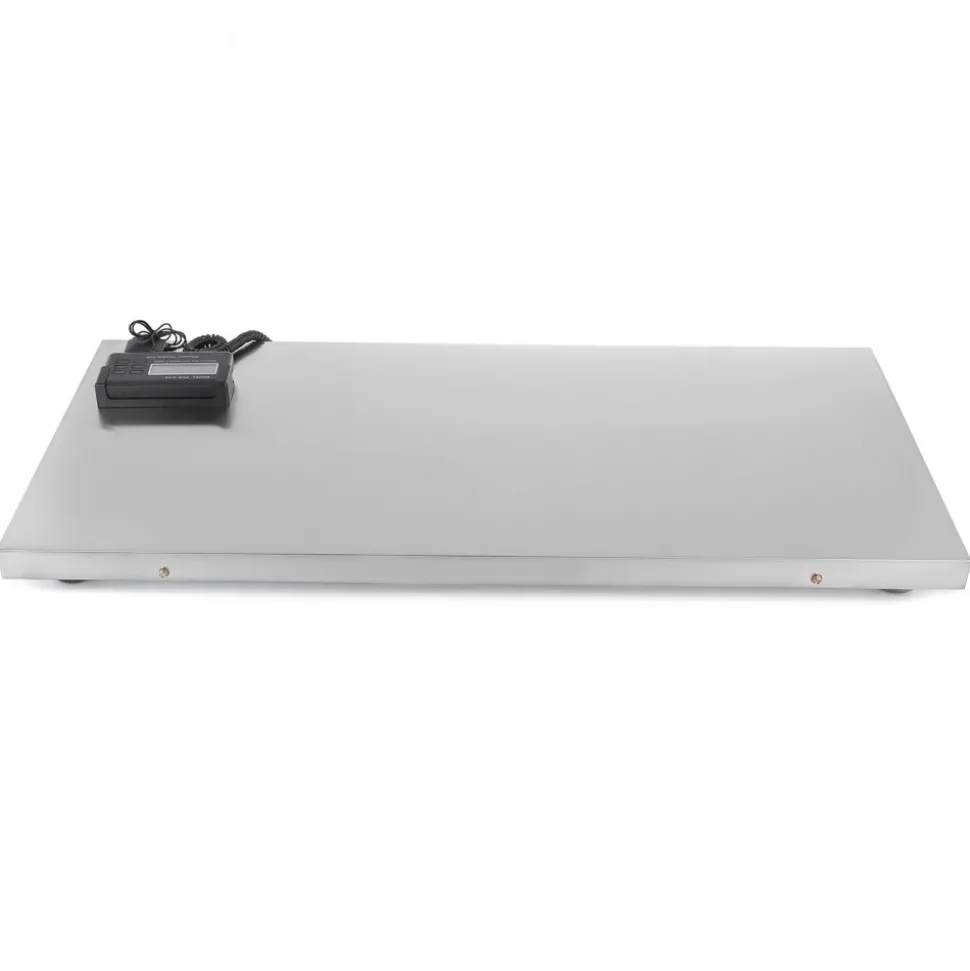 VEVOR Livestock Scale 700LBS, Dog Scales Large Platform 40.6x20.9Inch Stainless Steel Vet Scale Industrial Floor Scale Large Animal Scale Pig Scale Goat Weight Scale Pet Digital Scale