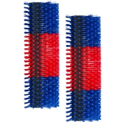 VEVOR Livestock Scratching Brush, 4PCS Goat Scratcher Brush Post with 16 Screws, 16.9