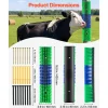 VEVOR Livestock Scratching Brush, 3 Pcs Horse Brush with 6 Screws, 17.1 x 7.5 in Cow Scratcher, for Back Itch Relief & Keep Cleaning, Grooming & Scratching Post Brush for Horse, Pig, Cattle Supplies