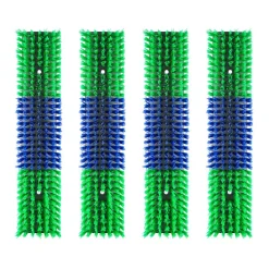 VEVOR Livestock Scratching Brush, 4PCS Goat Scratcher Brush Post with 16 Screws, 16.9
