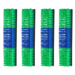 VEVOR Livestock Scratching Brush, 4PCS Goat Scratcher Brush Post with 16 Screws, 16.9