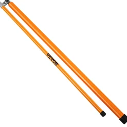 VEVOR Load Height Measuring Stick, 15' Sturdy Fiberglass Truck Height Stick with Adjustable Pole, Non-conductive Truck Height Measuring Stick with Carrying Bag, Height Stick for Trucks, Car Haulers
