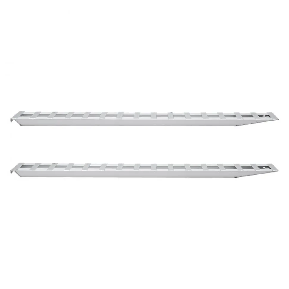 VEVOR Loading Ramps, 2 Pcs 72 x 15 in, Durable Aluminum and Heavy-Duty Trailer Ramp Set with Anti-Slip Plates, 6000 Lbs Combined Capacity, for Carts, Farm Tractors, ATVs, Lawn Mowers, Motorcycles