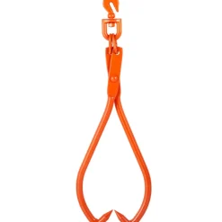 VEVOR Log Skidding Tongs, 32 inch 2 Claw Log Lifting Tongs, Heavy Duty Rotating Steel Lumber Skidding Tongs, 1543 lbs/700 kg Loading Capacity, Log Lifting, Handling, Dragging & Carrying Tool