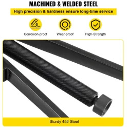 VEVOR Lower Bearing Carrier Puller, Compatible with Yamaha, Johnson, Evinrude, Honda, Mercury, Robust Steel Marine Lower Bearing Puller with Adjustable Arms, Works for Lower Carrier Bearing Removing