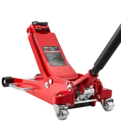 VEVOR Low Profile Floor Jack, 3 Ton (6614 lbs) Capacity, Aluminum Racing Floor Jack with Dual Pistons Quick Lift Pump, Hydraulic Trolley Car Lift for Sports Car, SUV, Pickup, Lifting Range 3.3