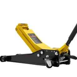 VEVOR Low Profile Floor Jack, 3 Ton (6614 lbs) Capacity, Steel Racing Floor Jack with Dual Pistons Quick Lift Pump & SUV Adapter, Hydraulic Trolley Car Lift for Sports Cars, Lifting Range 2.95