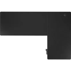 VEVOR L Shaped Desk, Electric Adjustable Height Corner Gaming Desk with Dual Hooks, Heavy Duty Carbon Steel L-Shaped Computer Table with Power Outlets for Home and Office, Easy to Assemble, Black