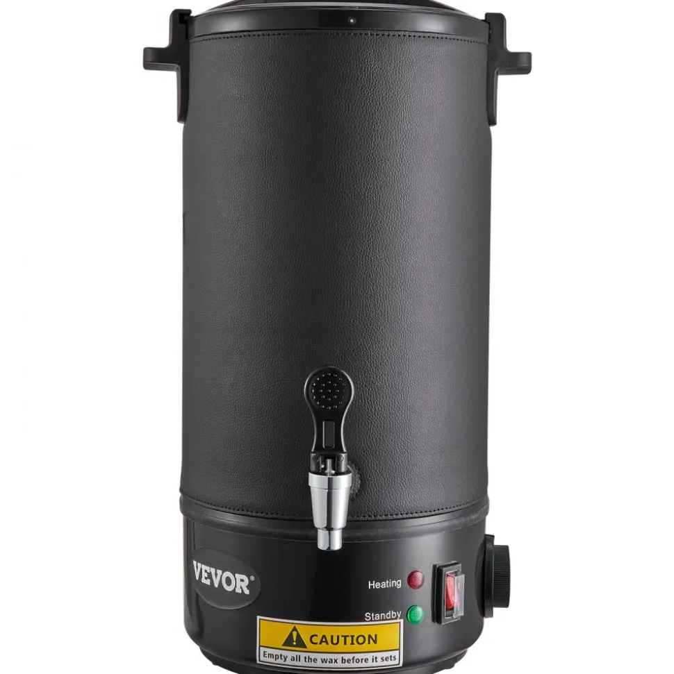 VEVOR 10 L Wax Melter for Candle Making, Extra Large Electric Wax Melting Pot, with Easy Pour Spout and 9-level Temp Control, Easy Clean for Candle Soap Cream Beauty Bulk Production Business or Home