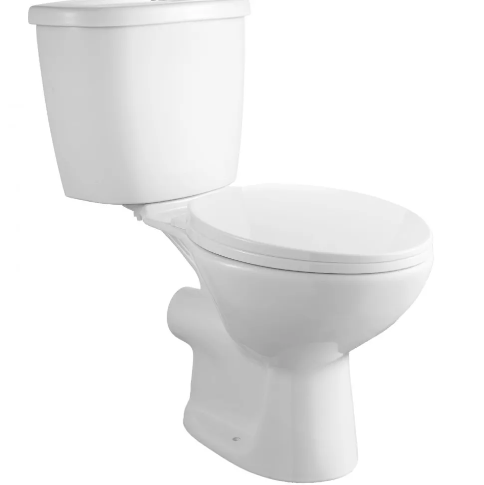 VEVOR Macerating Toilet System with Powerful 700W Macerator Pump, Rear Discharge and Upflush Toilet For Basement, Dual Flush Water Disposal, Macerating Toilet System Kit with 3-Inlet, Space Saving