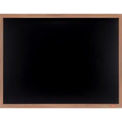 VEVOR Magnetic Chalk Board, Hanging Message Signs with Chalks, Vintage Chalkboard Sign, Rustic Brown Framed Calendar and Bulletin Combo Boards, 35