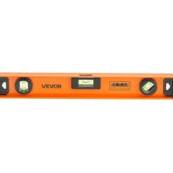 VEVOR Magnetic Level Set, 4-Piece Included 16/24/36/48 in, Aluminum Alloy I-Beam Bubble Leveler with Clear 3 Green Vials & Hanging Hole, Level Tool Ideal for Hanging Pictures, Home Improvement & DIY