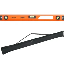 VEVOR Magnetic Level Set, 4-Piece Included 16/24/36/48 in, Aluminum Alloy I-Beam Bubble Leveler with Clear 3 Green Vials & Hanging Hole, Level Tool Ideal for Hanging Pictures, Home Improvement & DIY