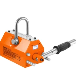 VEVOR Magnetic Lifter, 660 lbs/300 kg Pulling Capacity, 2.5 Safety Factor, Neodymium & Steel, Lifting Magnet with Release, Permanent Lift Magnets, Heavy Duty Magnet for Hoist, Shop Crane, Block, Board