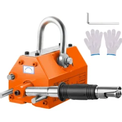 VEVOR Magnetic Lifter, 2200lbs/1000kg Pulling Capacity, 2.5 Safety Factor, Neodymium & Steel, Lifting Magnet with Release, Permanent Lift Magnets, Heavy Duty Magnet for Hoist, Shop Crane, Block, Board
