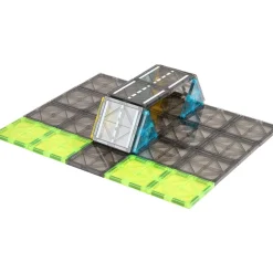 VEVOR Magnetic Tiles, 56 PCS Magnetic Road Building Blocks for Kids, Magnet Building Set with Storage Bag, STEM Sensory Educational City Construction Stacking Toys Gift for Toddlers Boys Girls Aged 3+