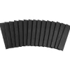 VEVOR Male Garage Floors Transition Edge Kit, 15 PCS Sturdy PP Interlocking Modular Garage Floor Edging Slip-resistant, Easy Assembly Compatible Only With VEVOR Upgraded 6-Lock Garage Mats, Black