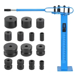 VEVOR Manual Bending Machine with 14 Bending Dies, 200° Heavy-Duty Bending Tool for Copper Aluminum Iron Pipes, Ideal for HVAC Air Conditioning Refrigerator Auto Repair