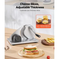 VEVOR Manual Bread Slicer, 0-0.6