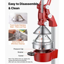 VEVOR Manual Citrus Juicer, 15