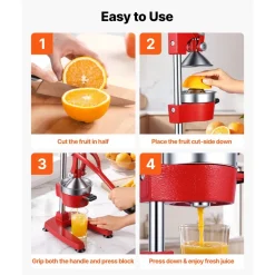 VEVOR Manual Citrus Juicer, 15