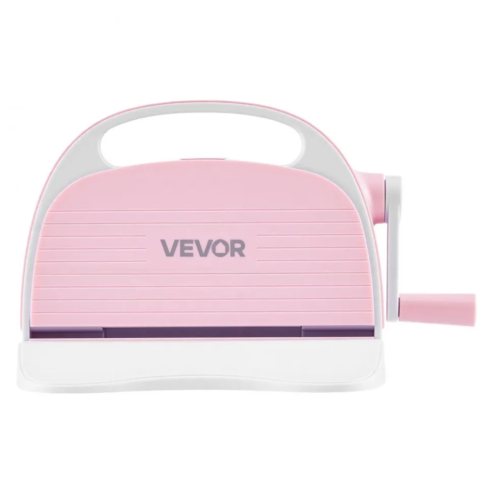 VEVOR Manual Die Cutting and Embossing Machine, 3" Opening, Portable Die Cut Machine with Cutting Plates, Ergonomic Handle, Easy to Store, for Arts and Crafts, Scrapbooking, Card Making, Crafting