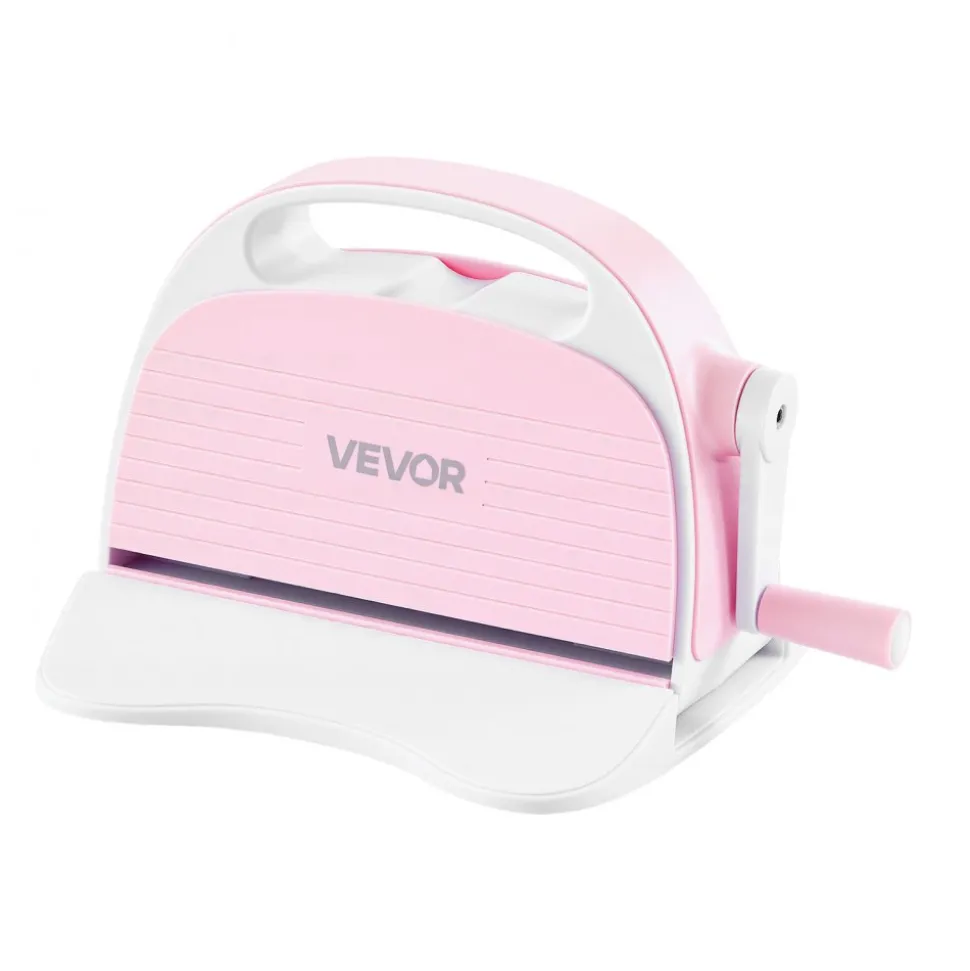 VEVOR Manual Die Cutting and Embossing Machine, 3" Opening, Portable Die Cut Machine with Cutting Plates, Ergonomic Handle, Easy to Store, for Arts and Crafts, Scrapbooking, Card Making, Crafting