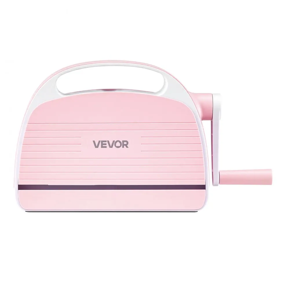 VEVOR Manual Die Cutting and Embossing Machine, 6" Opening, Portable Die Cut Machine with Cutting Plates, Ergonomic Handle, Easy to Store, for Arts and Crafts, Scrapbooking, Card Making, Crafting