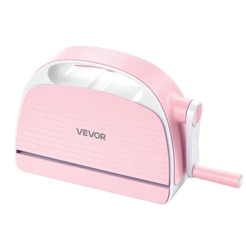 VEVOR Manual Die Cutting and Embossing Machine, 6" Opening, Portable Die Cut Machine with Cutting Plates, Ergonomic Handle, Easy to Store, for Arts and Crafts, Scrapbooking, Card Making, Crafting