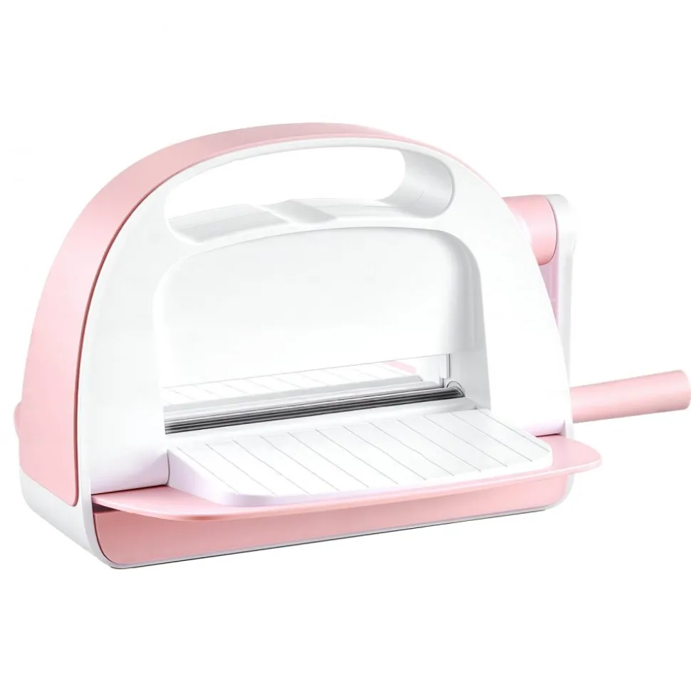 VEVOR Manual Die Cutting and Embossing Machine, 6" Opening, Portable Die Cut Machine with Cutting Plates, Ergonomic Handle, Easy to Store, for Arts and Crafts, Scrapbooking, Card Making, Crafting