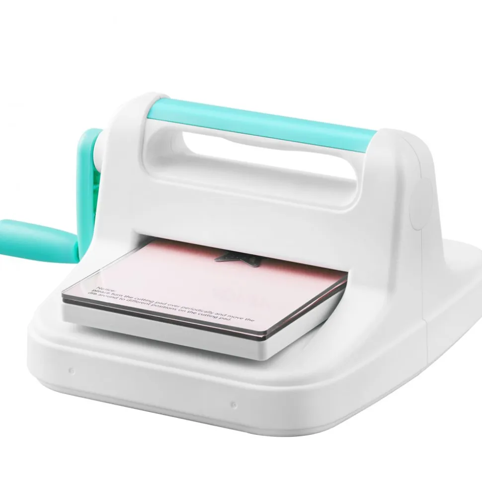 VEVOR Manual Die Cutting & Embossing Machine, Portable Cut Machines, 6 inch Opening Scrapbooking Machine Full Kit Included, For Arts & Crafts, Scrapbooking, Card Making and Crafting, White