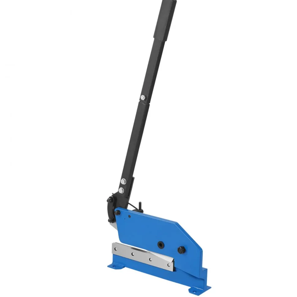 VEVOR 12" Manual Hand Plate Shear for Metal Sheet Processing, HS-12 Benchtop Cutter with Q235 Material, for Crafts Thick Steel Crafting, Heavy Duty Roll Press Machine for Builders, DIY Enthusiasts