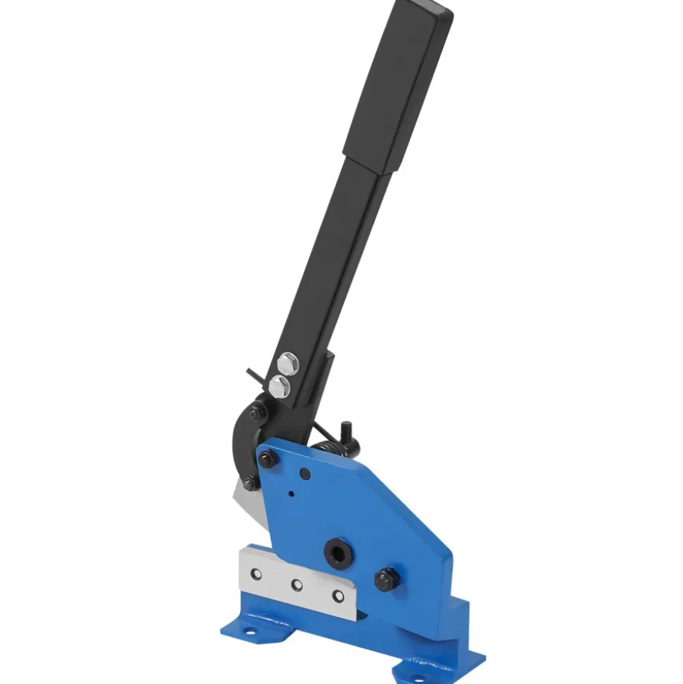VEVOR 5" Manual Hand Plate Shear for Metal Sheet Processing, HS-5 Benchtop Cutter with Q235 Material, for Crafts Thick Steel Crafting, Heavy Duty Roll Press Machine for Builders, DIY Enthusiasts