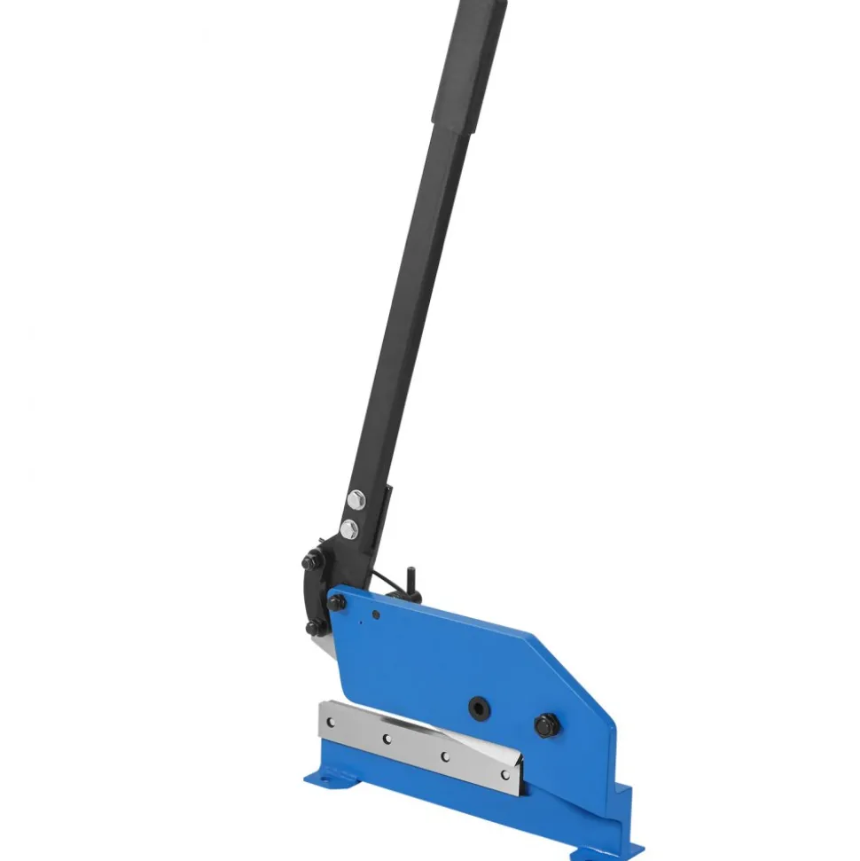 VEVOR 8" Manual Hand Plate Shear for Metal Sheet Processing, HS-8 Benchtop Cutter with Q235 Material, for Crafts Thick Steel Crafting, Heavy Duty Roll Press Machine for Builders, DIY Enthusiasts