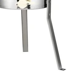 VEVOR Manual Honey Extractor, 3 Frames Honey Spinner Extractor, Stainless Steel Beekeeping Extraction, Honeycomb Drum Spinner with Lid, Apiary Centrifuge Equipment with Height Adjustable Stand