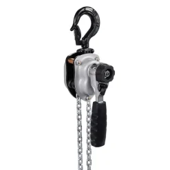 VEVOR Manual Lever Chain Hoist, 1/4T 550LBS Capacity Heavy Duty Come Along, 10FT Lift G80 Alloy Steel Chain With Dual Pawl Mechanical Brake,360°Rotating Hooks, for Warehouse Construction Garage