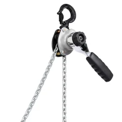 VEVOR Manual Lever Chain Hoist, 1/2T 1100LBS Capacity Heavy Duty Come Along, 20FT Lift G80 Alloy Steel Chain With Dual Pawl Mechanical Brake,360°Rotating Hooks, for Warehouse Construction Garage