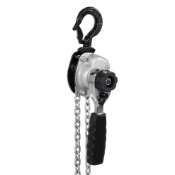 VEVOR Manual Lever Chain Hoist, 1/2T 1100LBS Capacity Heavy Duty Come Along, 5FT Lift G80 Alloy Steel Chain With Dual Pawl Mechanical Brake,360°Rotating Hooks, for Warehouse Construction Garage