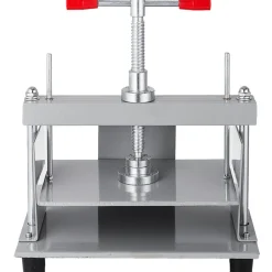 VEVOR Manual Paper Press Machine, 12x8.6 inch for A4 Sized Papers Flatting Machine, 10cm Thickness Steel Frame Manual Flat Paper Press Machine, Papermaking Book Press