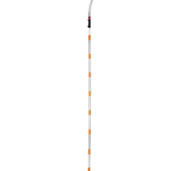 VEVOR Manual Pole Saw,4.6-9.8 ft Extendable Tree Pruner, Sharp Steel Blade for High Branches Trimming, Manual Branch Trimmer with Lightweight Aluminum Alloy Handle, for Pruning Palms and Shrubs