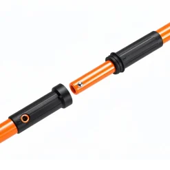 VEVOR Manual Pole Saw, 7.3-27 ft Extendable Tree Pruner, Sharp Steel Blade and Scissors High Branches Trimming, Branch Trimmer with Lightweight 8 Fiberglass Handles, for Pruning Palms and Shrubs