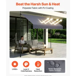 VEVOR Manual Retractable Awning, 118