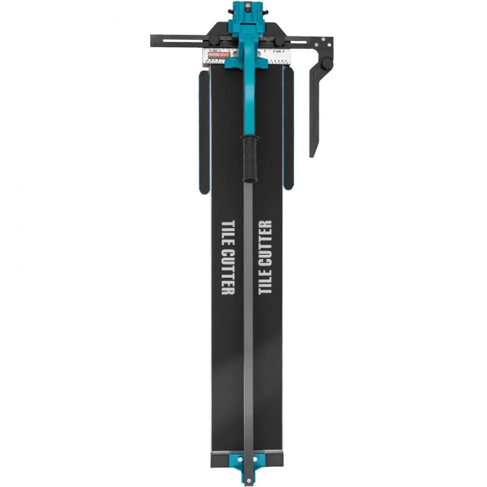 VEVOR Manual Tile Cutter, 40 inch, Porcelain Ceramic Tile Cutter with Tungsten Carbide Cutting Wheel, Infrared Positioning, Anti-Skid Feet, Durable Rails for professional installers or beginners