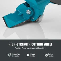 VEVOR Manual Tile Cutter, 40 inch, Porcelain Ceramic Tile Cutter with Tungsten Carbide Cutting Wheel, Infrared Positioning, Anti-Skid Feet, Durable Rails for professional installers or beginners