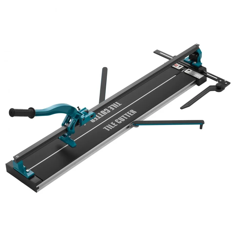 VEVOR Manual Tile Cutter, 40 inch, Porcelain Ceramic Tile Cutter with Tungsten Carbide Cutting Wheel, Infrared Positioning, Anti-Skid Feet, Durable Rails for professional installers or beginners