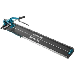 VEVOR Manual Tile Cutter, 48 inch, Porcelain Ceramic Tile Cutter with Tungsten Carbide Cutting Wheel, Infrared Positioning, Anti-Skid Feet, Durable Rails for professional installers or beginners